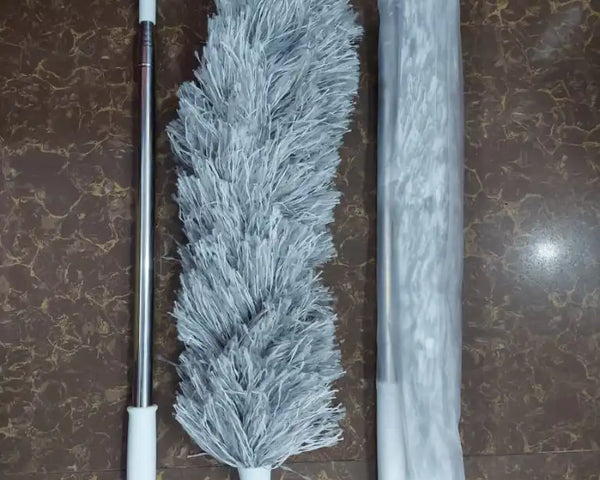 Adjustable Multiple Cleaning Duster Foldable Large Stick Steel Rod