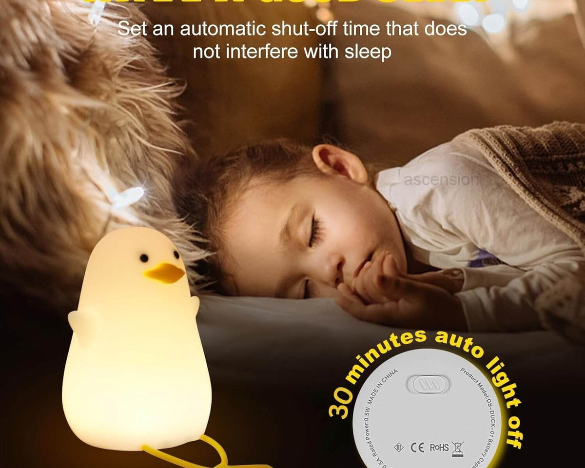 Cute Duck LED Night Lamp