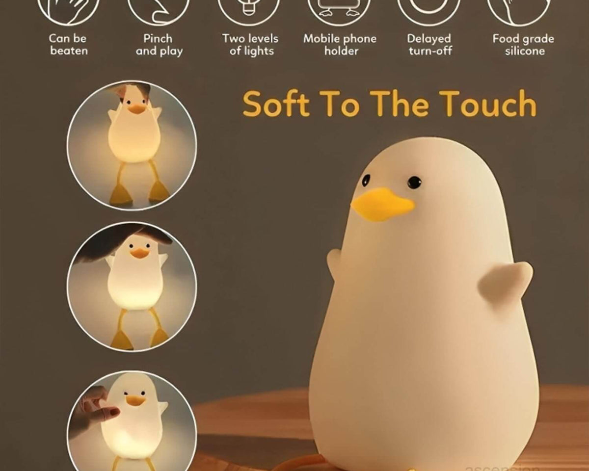 Cute Duck LED Night Lamp