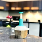 Push down chopper steel