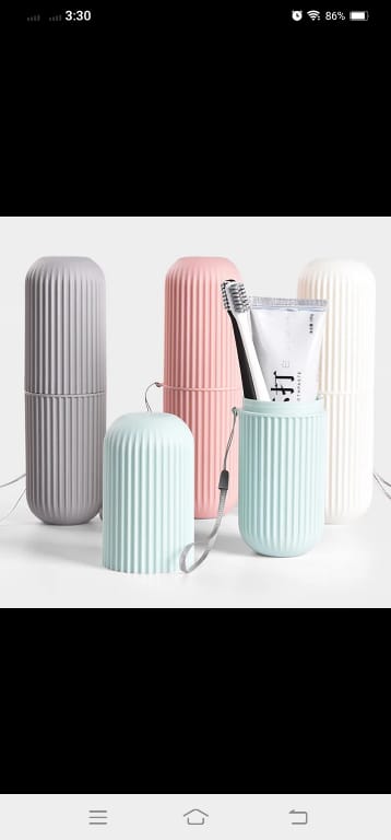 Portable Tooth Brush Holder